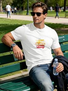 Men T-Shirts - White - View 2