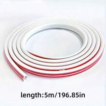 1pc 5/3/2/1m Self-Adhesive Floor Cord Cover Cable Sleeve, Anti-Extrusion Wear-Resistant Wiring Duct, Durable Wire Organizer Cable Protector For Home Office Floor Wire Management - A - View 15