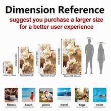 Cute Capybara Collage Print Beach Towel, Must-Have For Capybara Lovers, Quick-Dry Absorbent Microfiber Towel, Suitable For Summer Beach, Pool And Vacation Scenes - Multicolor - View 2