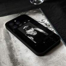 Funda de teléfono Singer R-Rauw Alejandro para 16 15 11 13 14 Pro 8 Plus X Xr Xs 12mini, cubierta negra - Z5 - Ver 1