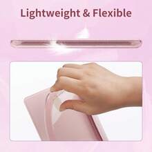 自動休眠/喚醒保護殼，適用於 Kindle Paperwhite 第11代 2021、第12代 2024、Colorsoft 第12代 2024、Kindle 第10代 2019、第11代 2022、2024 - 亮閃閃 粉 - 查看 5