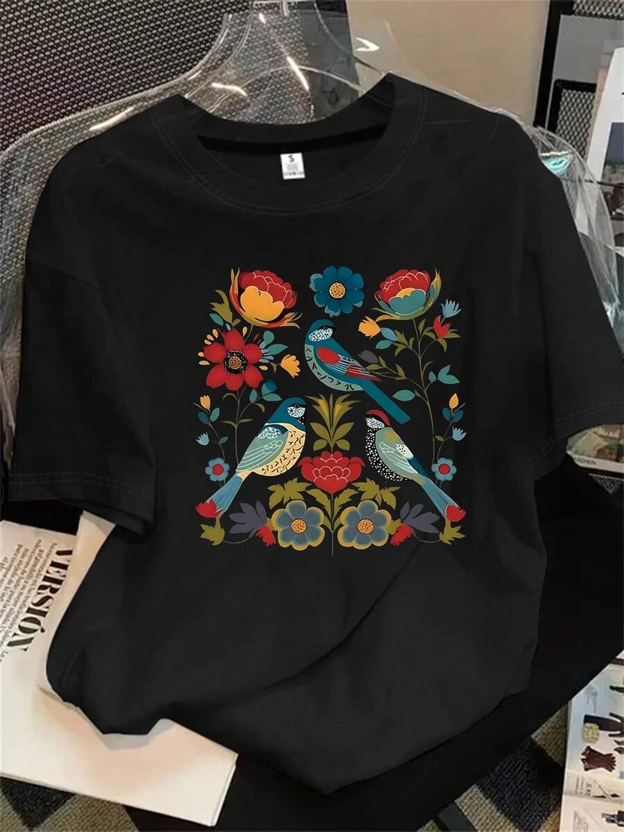 Halloween Graphic T-Shirt - Black - View 1