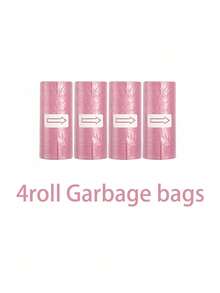 1pc Car Door Side Hanging Trash Can With Lid Storage Bin And 15pcs Garbage Bags Set - Square Trash Can - View 15
