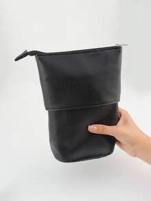 1 Portable Retractable Storage Bag, Large-Capacity Vertical Storage Bucket, Scope Of Application: Storage Of Pen Bags, Pen Containers, Cosmetic Brushes, And Storage Of Multifunctional Travel Brushes. - Multicolor - View 8