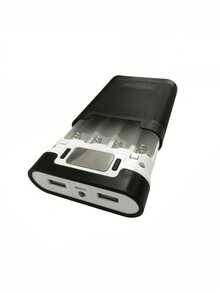 Detachable Power Bank Core 18650 Battery Non-Welded Shell Power Bank Box, Dual USB Non-Welded Battery Box (Battery Not Included) - Multicolor - View 15