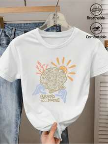 Kvinnor T-shirts - Vitt - Visa 1