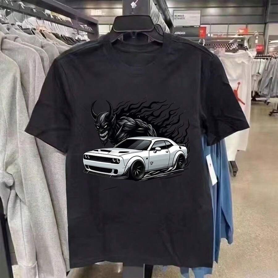 Men T-Shirts - Black - View 1