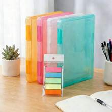 CHIGO 1/2pcs Document Storage Bag, Multi-Functional Home Organizer Box, Suitable For Certificates, Documents, Files, ID Cards And Organizing Bags - Practical Essential - Multicolor - View 10