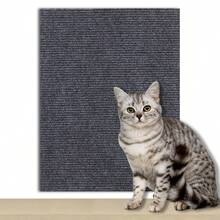 Almohadilla autoadhesiva para arañar gatos, tablero multifuncional y duradero para arañar gatos, alfombra interactiva para escalar gatos, decoración del hogar de poliéster resistente al desgaste, protector de pared y muebles antiarañazos, pegatina de protección contra arañazos para gatos para sofá, pared, etc. - 30*60 cm - Ver 9