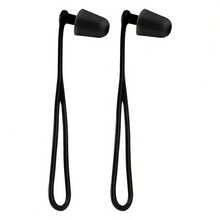 2pcs Swimming Earplugs With Lanyard, Designed For Sports, Prevent Loss, Can Be Worn Around Neck Or Secured With Goggle Strap - Multicolor - View 4