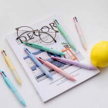 Aisibeiger Multicolor Ball Point Pens 4-In-1 Colored Pens (1.0mm) Assorted Inks 4-Color Ballpoint Pen (18 Pack) - 12 - 查看 6
