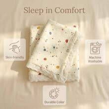 Juego de 2 fundas de almohada suaves, transpirables, amigables con la piel y duraderas, con borde exquisito, decoración del hogar minimalista, adecuado para todas las estaciones - Blanco - Ver 3