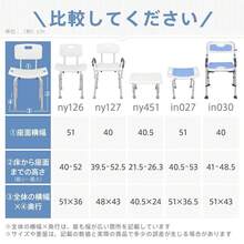 椅子 風呂椅子 お風呂椅子 シャワーチェア 介護用 介護 お風呂 脚ゴム 風呂イス 介護用椅子 シャワー椅子 バスチェア 介護用品 イス 入浴椅子 風呂 入浴 肘掛け - A - チェックする 10