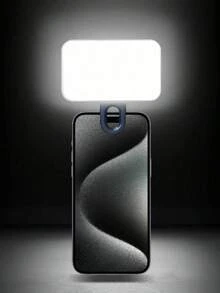 1pc Portable Mini Clip-On Phone Fill Light, Flexible Clip Head Compatible With Multiple Devices, Suitable For Live Streaming, Video Conferencing, Phone Selfies, Outdoor Photography - Mobile Phone Fill Light - View 13