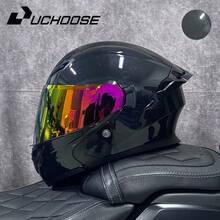 High-Quality DOT Motorcycle Helmet, Modular Flip-Up For Motocross And Racing In All Seasons, For Men And Women, Off-Road Helmet Without Visor - Black - View 1
