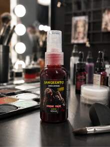 Artificial Blood Fake Red Professional Makeup SFX Decoration Halloween Costumes Cosplay Horror Realistic Effect For Parties And Events - Spray 60ml - View 4