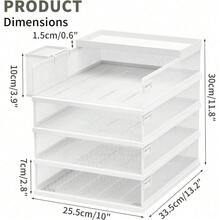 Organizzatori per documenti - Bianco-1 PC - Visualizzare 7