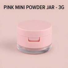 1pc Mini Portable Powder Compact And Honeycomb Puff Box, Built-In Mirror, Puff, Sifter And Sponge Holder - 3g Compact Container For Loose Powder, Makeup Tools, Travel, Home, Fashionable Round Design, Suitable For Loose Setting Powder, Mineral Powder, Blush Powder, Etc., Prevents Powder Leakage While Evenly Distributing Powder - Multicolor - View 13