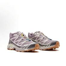 SALOMON XT-6 Scarpe Da Running Casual, Da Trail E Da Città Con Lacci, Punta Tonda Piatta, Tomaia In Rete E Suola Contagrip, Colore Marrone Rossastro, Unisex - Reddish Brown - View 3