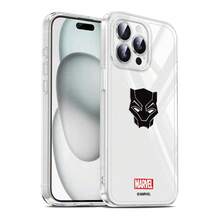 Miniso Marvel 鋼鐵人 美國隊長 蜘蛛人 黑豹手機殼 防護保護套 透明防摔軟殼，適用於 iPhone 18 Pro Max/18 Pro/17/17 Pro/Air/16 Pro Max/15 Plus/14/13/IP17/15 Pro/12 Pro/11/16 Plus，相容 Apple - 無色 - 查看 2