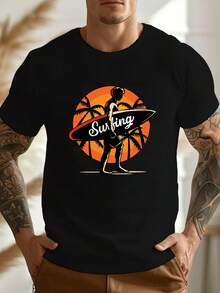 Men T-Shirts - Black - View 1
