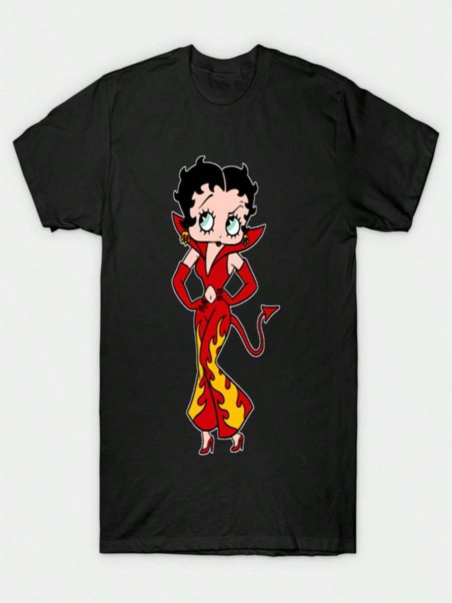 Women T-Shirts - Black - View 1