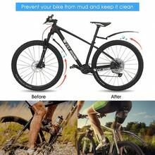 Adjustable Extendable Bicycle Mudguard, Front And Rear Adjustable Width Mudguard, Waterproof Fender, Mountain Bike Accessory - Multicolor - View 3