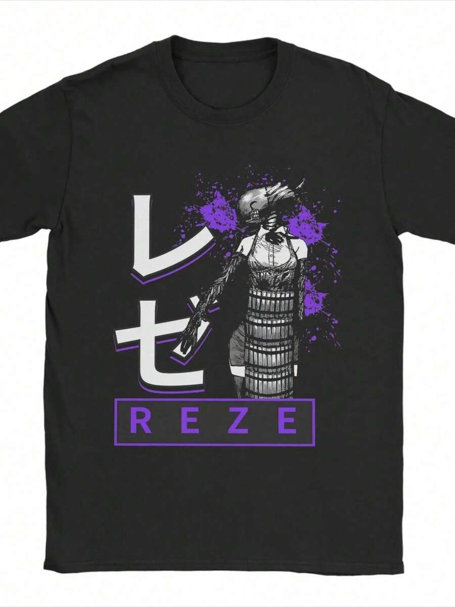 2026 Summer New Arrival [100% Cotton] Men's Queens Of The Stone Age Band T-Shirt, Vintage American Rock Music Cotton Tees, Printed Summer Tees, Oversized Tees. Loose, Casual, Fashionable, Suitable For Commuting, Daily Wear - 黑色 8 - 查看 1