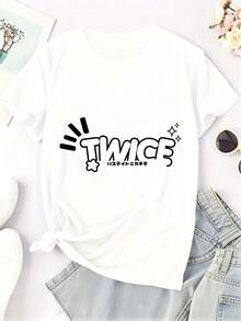 T-shirts pour femmes - Blanc - Voir 2
