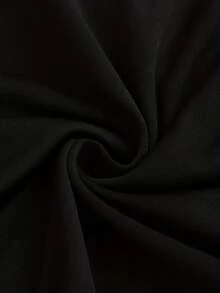 Talla Grande - Talla Grande - Falda Mini A-Line de Talle Alto con Botones y Diseño de Cuadros Gótico - Cuadros Negros + Azules - Ver 5