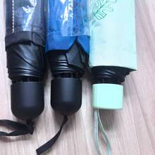 1pc Black Vinyl Umbrella, Foldable Outdoor Sun & Rain Umbrella - A - View 11