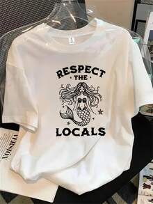 Halloween Graphic T-Shirt - White - View 1