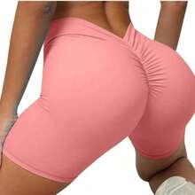 Women Shorts - Pink - View 2