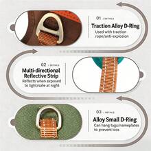 Dog Leash And Harness Set, Anti-Escape Dog Walking Rope, Vest-Style Dog Chain For Shiba Inu And Medium To Large Dogs - Multicolor - View 9