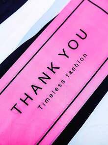 150入 感謝您塑膠禮品袋套組，印有「Thank You」設計 - 耐用、時尚、可重複使用，3種尺寸（小、中、大），適用於零售或禮品店包裝、禮品袋、禮品包裝、時尚包裝，結構堅固，小 - 禮品袋套裝 - 查看 4