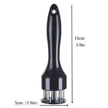 Bít tết kiểu gia đình, gân đứt, thịt mềm, kim, sườn heo, phi lê gà, cánh gà, thịt rời, kim, búa đập thịt, dụng cụ đục lỗ inox, miếng lót da heo - A - Xem 6