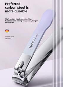 New Fashion High-End 3pcs Nail Clipper Set, Professional Trimmer, Foot Care Tool, Nail File, Manicure Set, Home Care Souvenir, Suitable For Gifts To Friends, Colleagues And Relatives - Multicolor - View 12