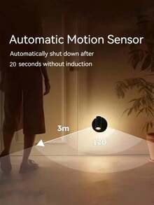 1pc LED Minimalist High-End Magnetic Wall Lamp, 3 Color Temperature Adjustable/RGB Color (500mAh Battery Capacity), Stepless Dimming, Adjustable Spotlight Lighting, Motion Sensor Light, Bedside Lamp, Bedroom Night Light, Wireless LED Light, Wall Lamp (Free Gift: Data Cable) Suitable For Home Indoor Bedroom, Study, Hallway, Entrance And Other Places, Room Decoration, Creating Atmospheric Lighting Effect, Night Light Use - Induction Spotlights - View 11