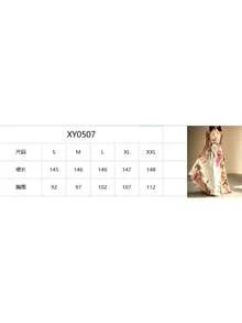 Elegante vestido largo de fiesta sin tirantes con estampado floral y corte en A para mujer, sin mangas, con bajo asimétrico y confeccionado en tejido tejido para ocasiones especiales. - Morado - Ver 3