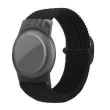AirTag Wristband, Nylon Strap GPS Tracker Holder Protective Case, Compatible With Apple AirTag, Adjustable Anti-Lost Bracelet, Suitable For Children And Elderly - Multicolor - View 11