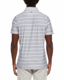 Ben Sherman Stripe Colorblock Tech Polo Shirt - Xám - Xem 3