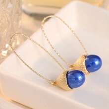 Pendientes elegantes de gota para mujer, pendientes elegantes vintage para mujer, joyería de moda vintage, accesorios diarios - Dorado - Ver 2