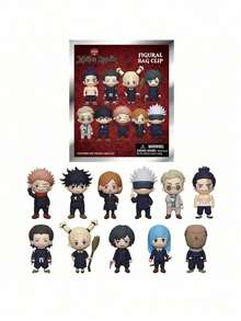 Crunchyroll 1pc Official Authorized 3D Anime Character Series Blind Box Keychain, Random 1pc, Could Be Yuji Itadori, Megumi Fushiguro Or Other Characters, Suitable As Anniversary Or Birthday Gift For Mom, Friends - MN-30135 - View 3