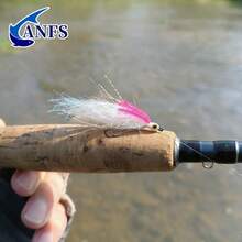 ANFS 4pcs Streamlined Fly Fishing Lures With Fly Box, -Bass Trout Fly Fishing Gift Set, Suitable For Fishing Enthusiasts And Fly Fishers - Multicolor - View 6