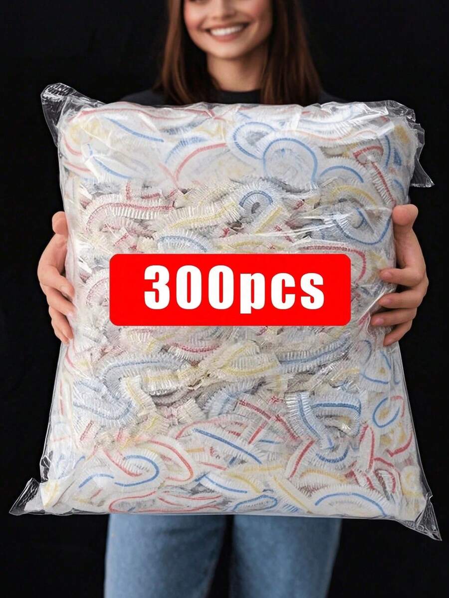 500/100/200/Pcs Elastic Food Storage Covers, Reusable Stretchable Bowl Plates Lids For Fresh Keeping, Colored Self Sealing Cling Film Anti-Dust Cap, Kitchen Gadgets Home Accessories - Multicolor - View 1