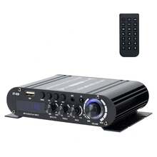 HiFi 車用音訊擴大機 2.1 聲道－強力重低音擴大機，可調低音/高音，清晰立體聲，適用於露營車/車輛/KTV/居家，安裝簡易 - 839 - 查看 10