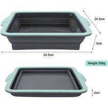 antiadherente molde desmontable redondo Cheesecake Pan leakproof Pastel Pan Bakeware sueltos base Cake Molde Bakeware de enclavamiento, Negro - inicial - Ver 7