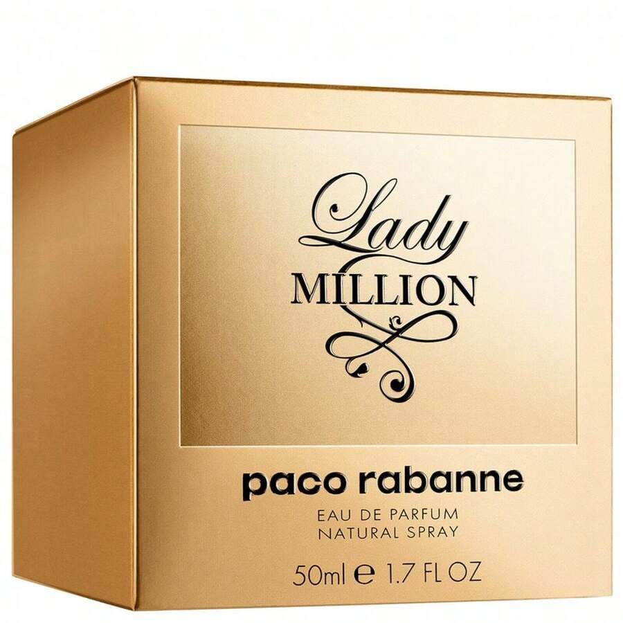Paco Rabanne Lady Million 50ml EDP Spray - Floral, Citrus, Woody - View 1