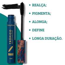 Máscara Para Cílios Trópico - VERMELH+AZUL - Visão 5