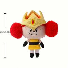 THE POWERPUFF GIRLS 收藏級 25cm 公主 Moebax 與 Mojo 毛絨娃娃，《霹靂女孩》電影反派角色，適合卡通迷女孩的完美生日禮物 - 彩色 - 查看 12
